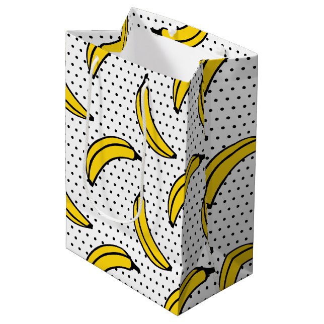 Sac Cadeau Moyen Copie de banane (Devant Angle)