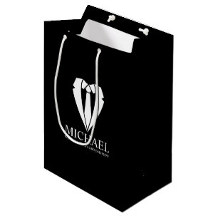 Sac Cadeau Moyen Costume Mariage noir - Proposition de fabricant de
