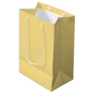 Sac Cadeau Moyen Couleur uni Jasmin