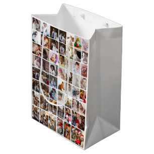 Sac Cadeau Moyen Créez votre propre collection photo de 50