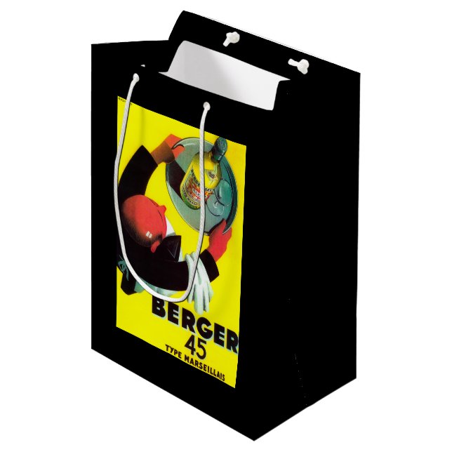 Sac Cadeau Moyen Cru PosterEurope de Berger 45 (Devant Angle)