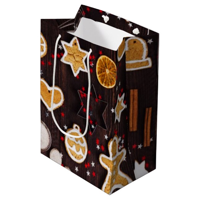 Sac Cadeau Moyen Cuisine de vacances (Devant Angle)