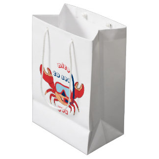 Sac Cadeau Moyen Cute Crab