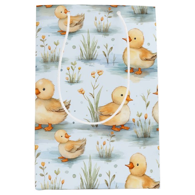 Sac Cadeau Moyen Cute Little Motif (Devant)