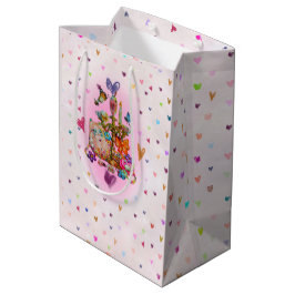 Sac Cadeau Moyen Cute Pastel