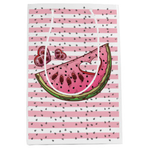 Sac Cadeau Moyen Cute Watermelon thème Anniversaire Fête Favoriser