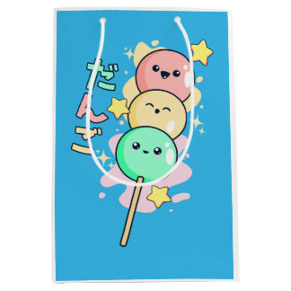 Sac Cadeau Moyen Dango de hanami mignon