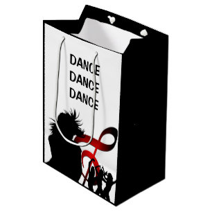 Sac Cadeau Moyen Danse Fille Moderne Personnalisé