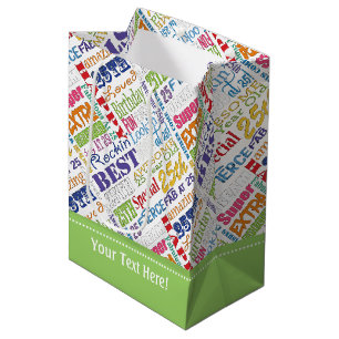 Sac Cadeau Moyen De fête d'anniversaire cadeaux uniques et 25èmes
