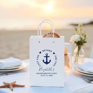 Sac Cadeau Moyen Dernière Voile Avant Le Voile Bachelorette Favoris