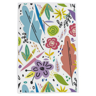 Sac Cadeau Moyen Design naturel