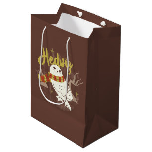 Sac Cadeau Moyen Dessin de la forêt fantaisiste d'Hedwig