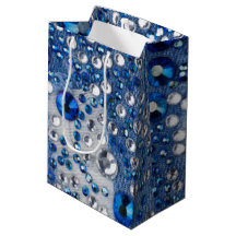 Diamants bleus et blancs Conception de Motifs Blue