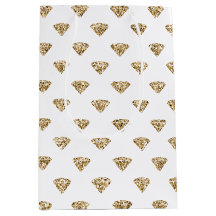 Diamants de Parties scintillant d'or