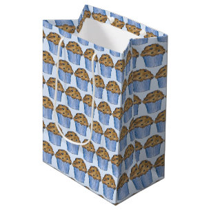Sac Cadeau Moyen Dimanche Petit-déjeuner Brunch Party Blueberry Muf