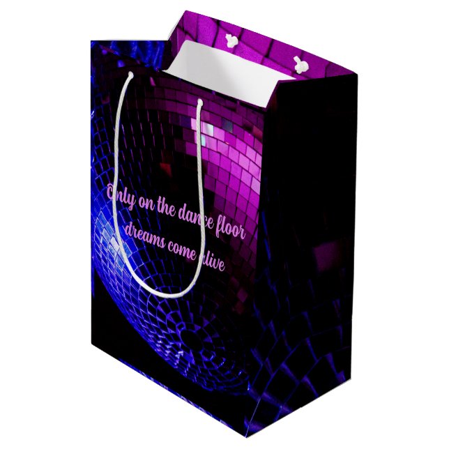 Sac Cadeau Moyen Disco Ball Dreams (Dos Angle)