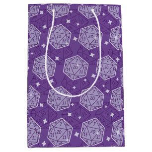 Sac Cadeau Moyen DnD Anniversaire Partie Dungeons & Dragons D20 Dic