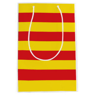 Sac Cadeau Moyen Drapeau catalan (Catalogne)