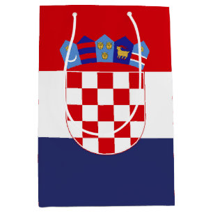 Sac Cadeau Moyen Drapeau de Croatie