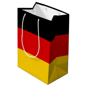 Sac Cadeau Moyen Drapeau de l'Allemagne ou du Deutschland