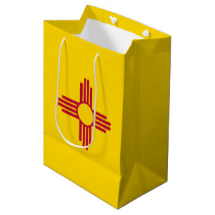 Sac Cadeau Moyen Drapeau d'état du Nouveau Mexique