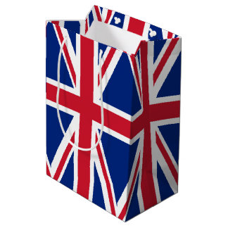 Sac Cadeau Moyen Drapeau du Royaume-Uni