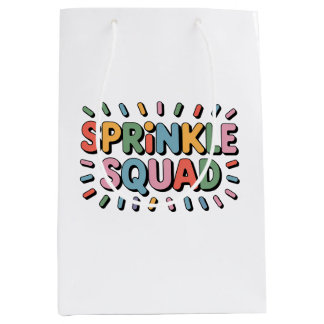 Sac Cadeau Moyen Écrasage | Saupoudrer bébé