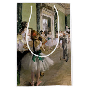 Sac Cadeau Moyen Edgar Degas - La Classe de danse