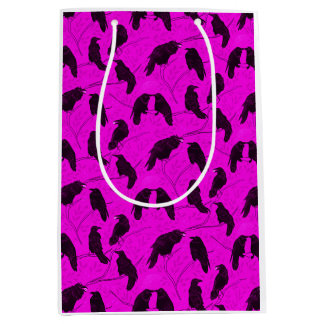 Sac Cadeau Moyen Éffrayant Lune Crows Partager Eyeball Snack Goth R