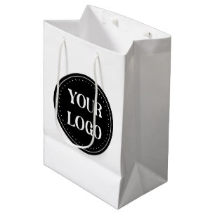 Sac Cadeau Moyen élégant, contemporain, poli et personnalisable