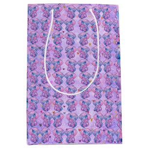 Sac Cadeau Moyen Éléphant nommé Acorn
