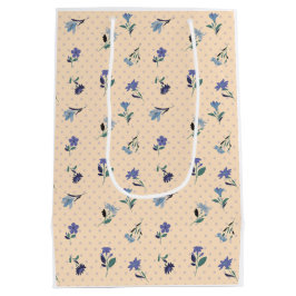 Sac Cadeau Moyen Emballage Cadeau Peachify Pastel Blooms