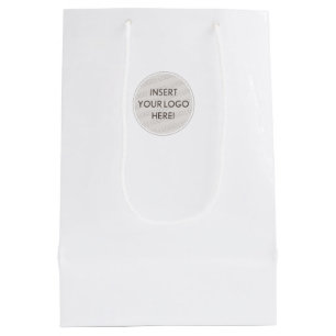 Sac Cadeau Moyen EMBALLAGE LOGO D'ENTREPRISE moderne professionnel