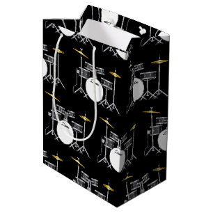 Sac Cadeau Moyen Ensemble de tambour Musique de groupe d'enseignant