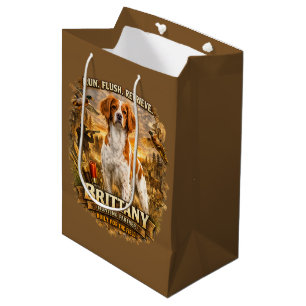 Sac Cadeau Moyen Épagneul breton
