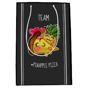 Sac Cadeau Moyen Équipe Pinapple Pizza 