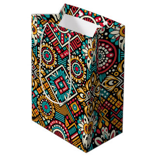 Sac Cadeau Moyen Essence Africana Vibrance