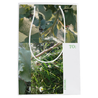 SAC CADEAU MOYEN / ÉTIQUETTE / NATURE / #MMETROPOL
