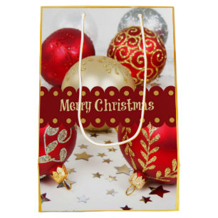 Sac Cadeau Moyen Festivals de Noël, Joyeux Noël