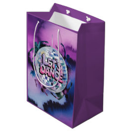 Sac Cadeau Moyen Fête d'anniversaire Let's Dance