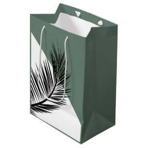 Sac Cadeau Moyen Feuille de palme