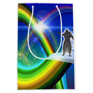 Sac Cadeau Moyen Figure de mystère au Stargate interdimensionnel