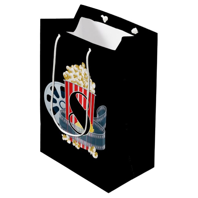Sac Cadeau Moyen Film Unisex fête d'anniversaire 8e (Devant Angle)
