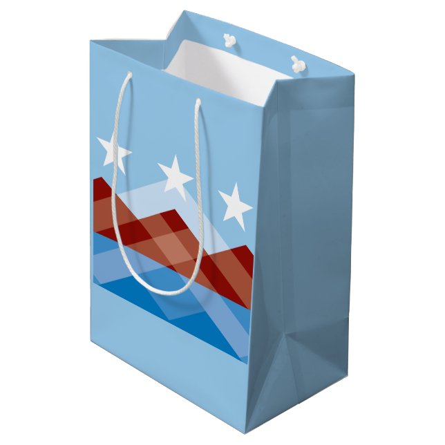 Sac Cadeau Moyen Flag of Peoria, Arizona (Dos Angle)