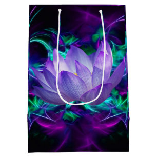 Sac Cadeau Moyen Fleur de lotus pourpre et sa signification