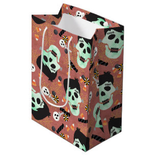 Sac Cadeau Moyen Frankenstein Monster Mash Halloween fête d'anniver