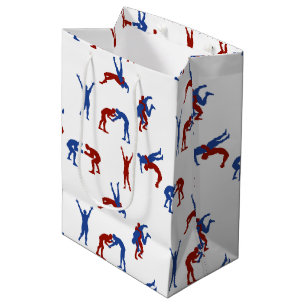 Sac Cadeau Moyen Freestyle Greco Motif de lutte romaine