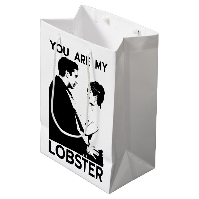 Sac Cadeau Moyen FRIENDS™ | Ross & Rachel - Vous êtes mon homard (Devant Angle)