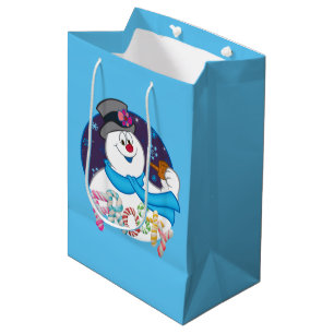 Sac Cadeau Moyen Frosty the Snowman™ Nom du Sucre de canne colo