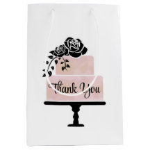 Gâteau Silhouette Fleurs Pastel